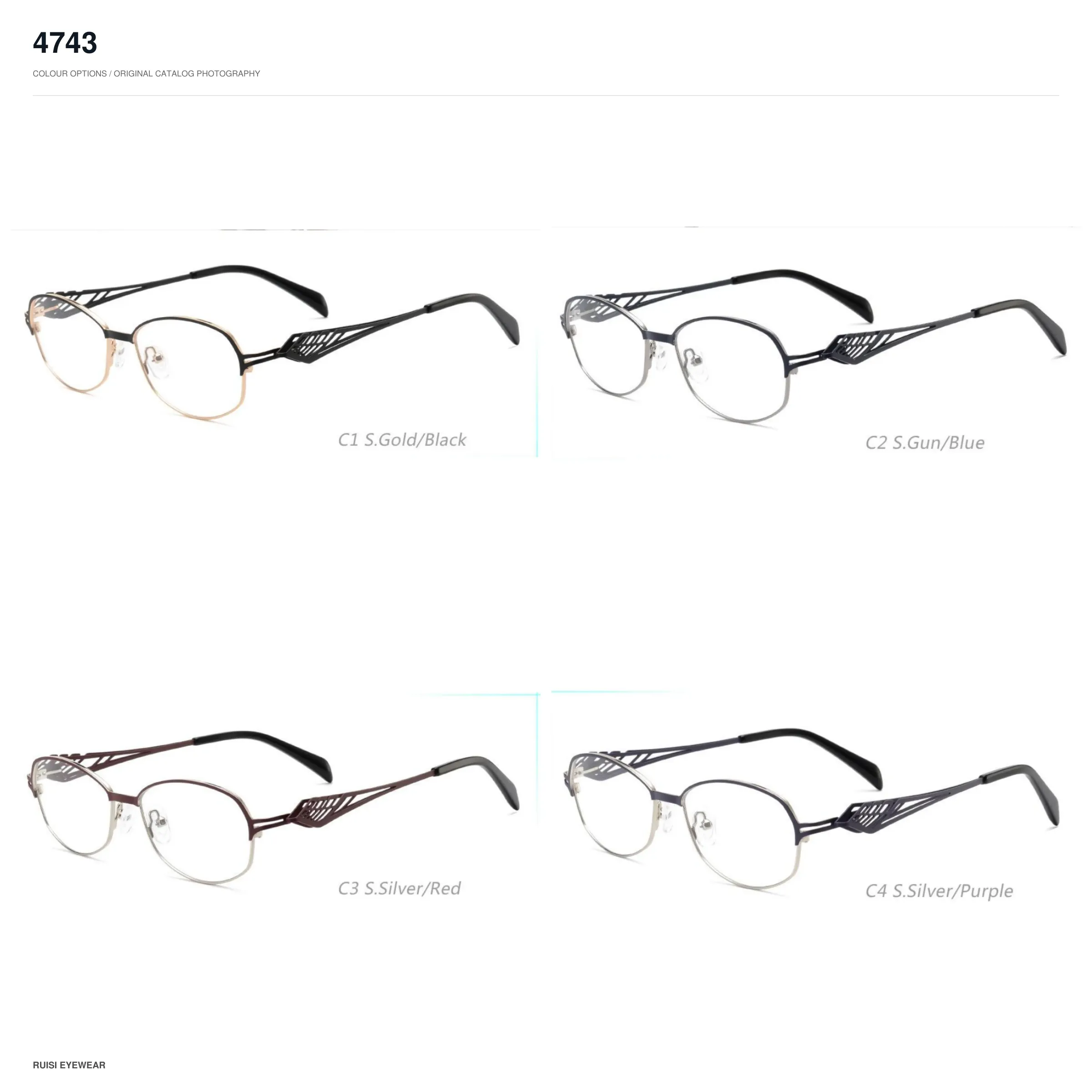 4743 Metal Optical Frames