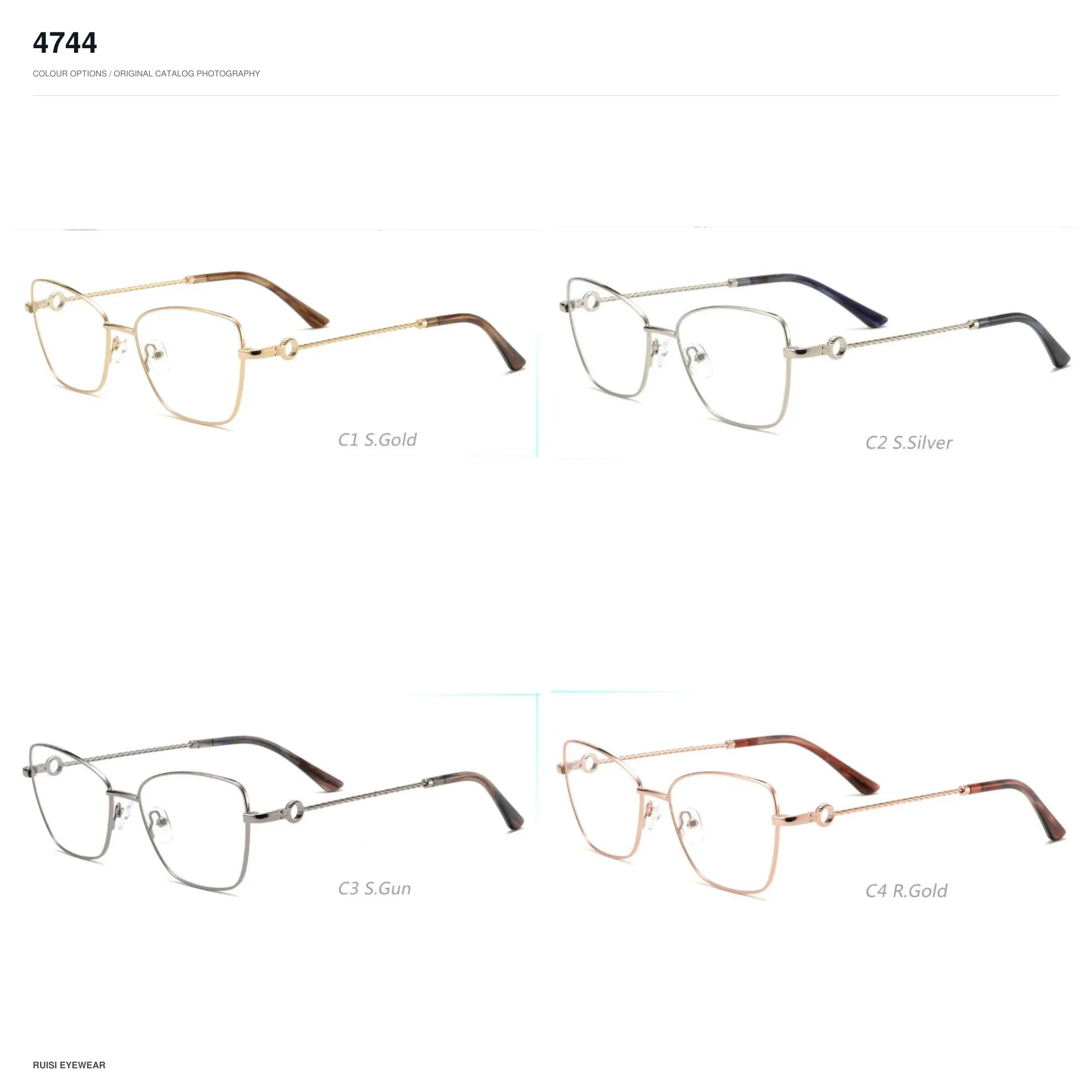 4744 Metal Optical Frames
