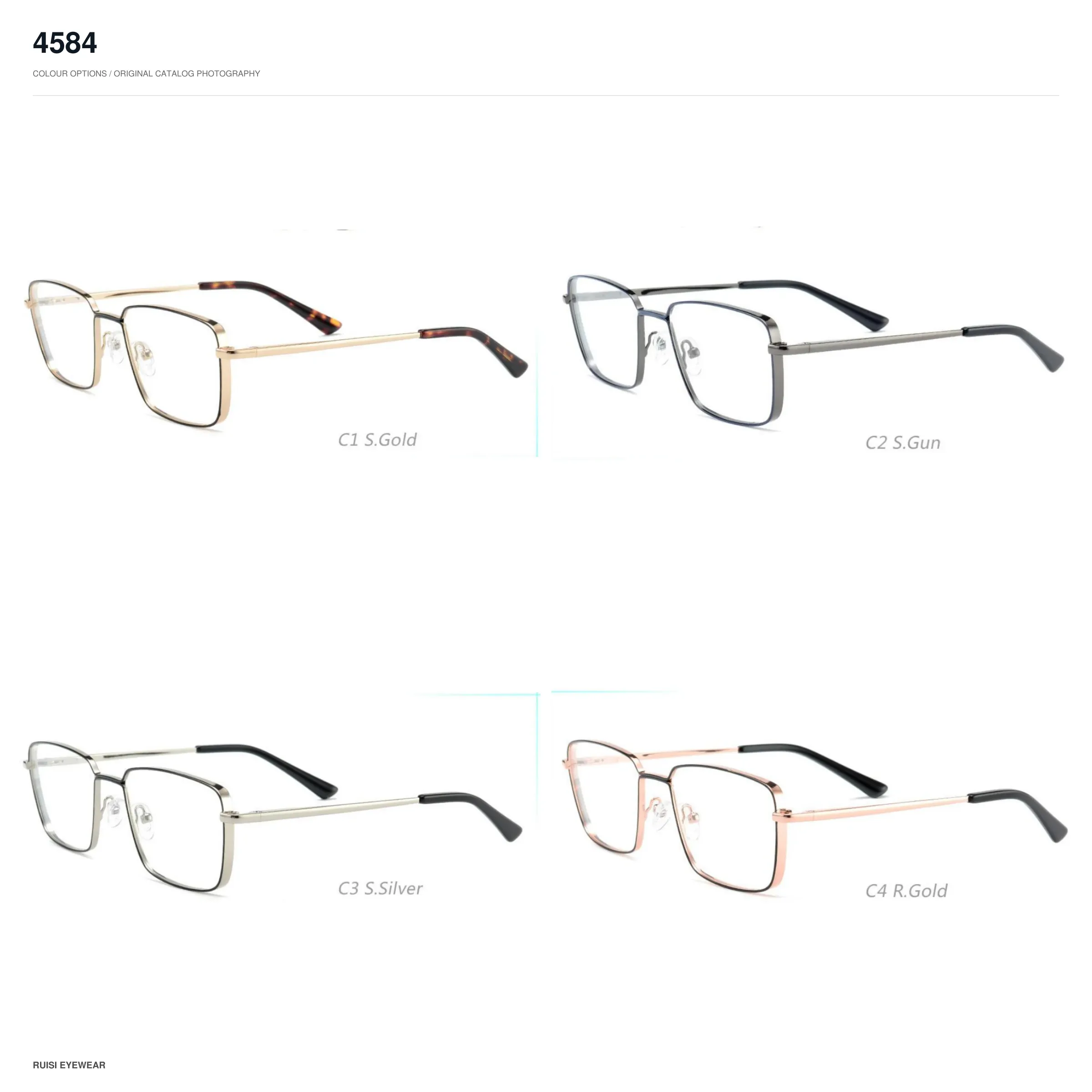 4584 Metal Optical Frames