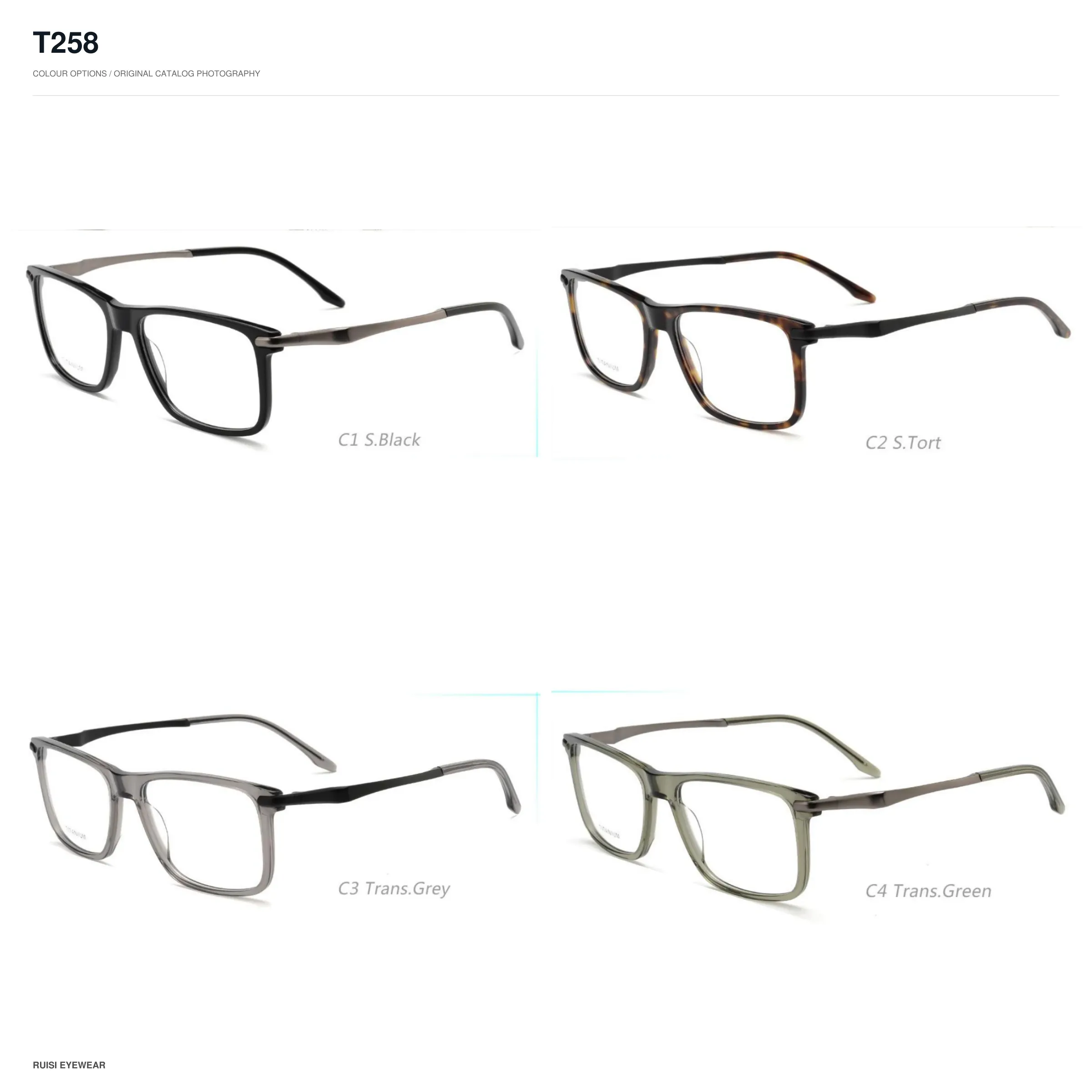 T258 Acetate Optical Frames
