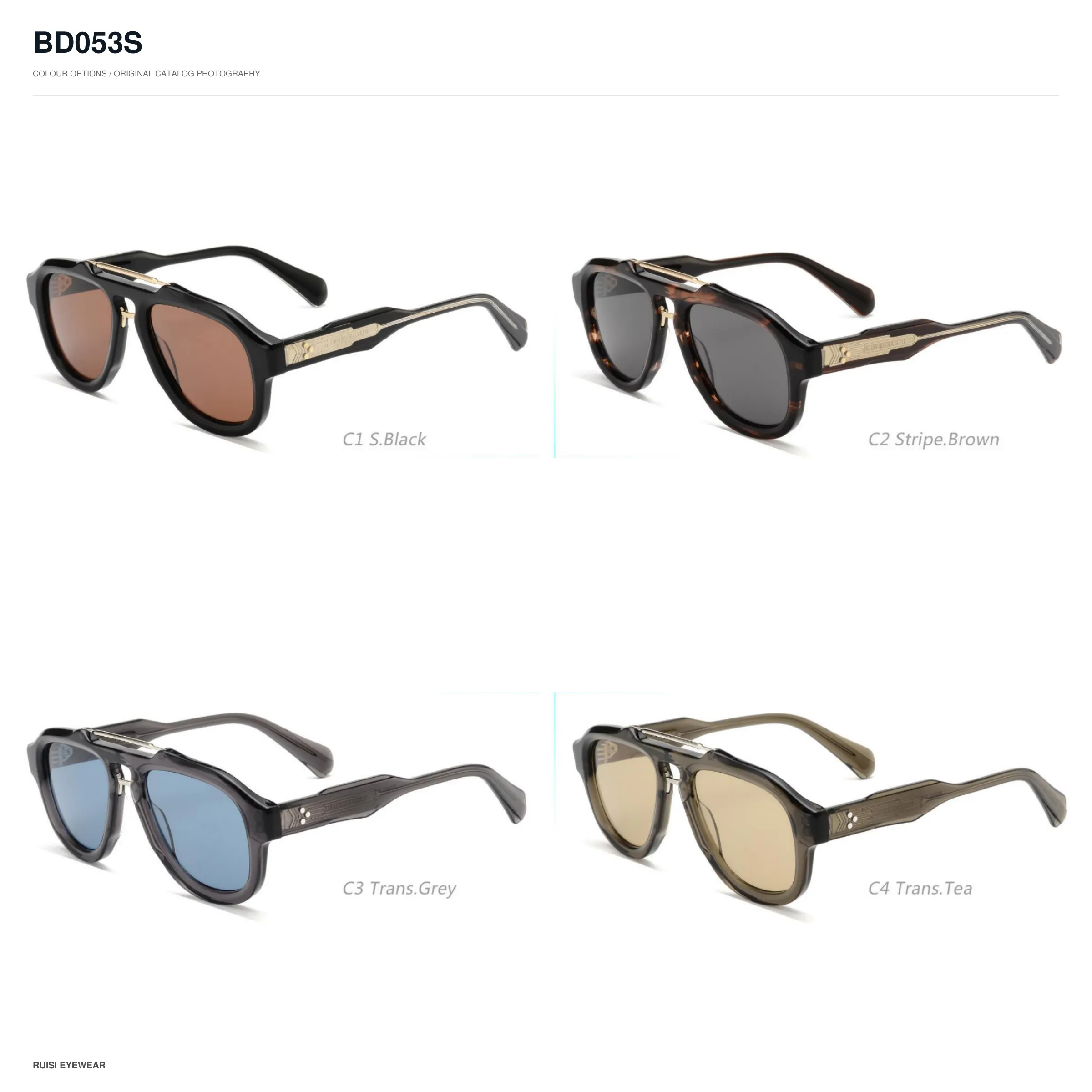 BD053S Acetate Sunglasses