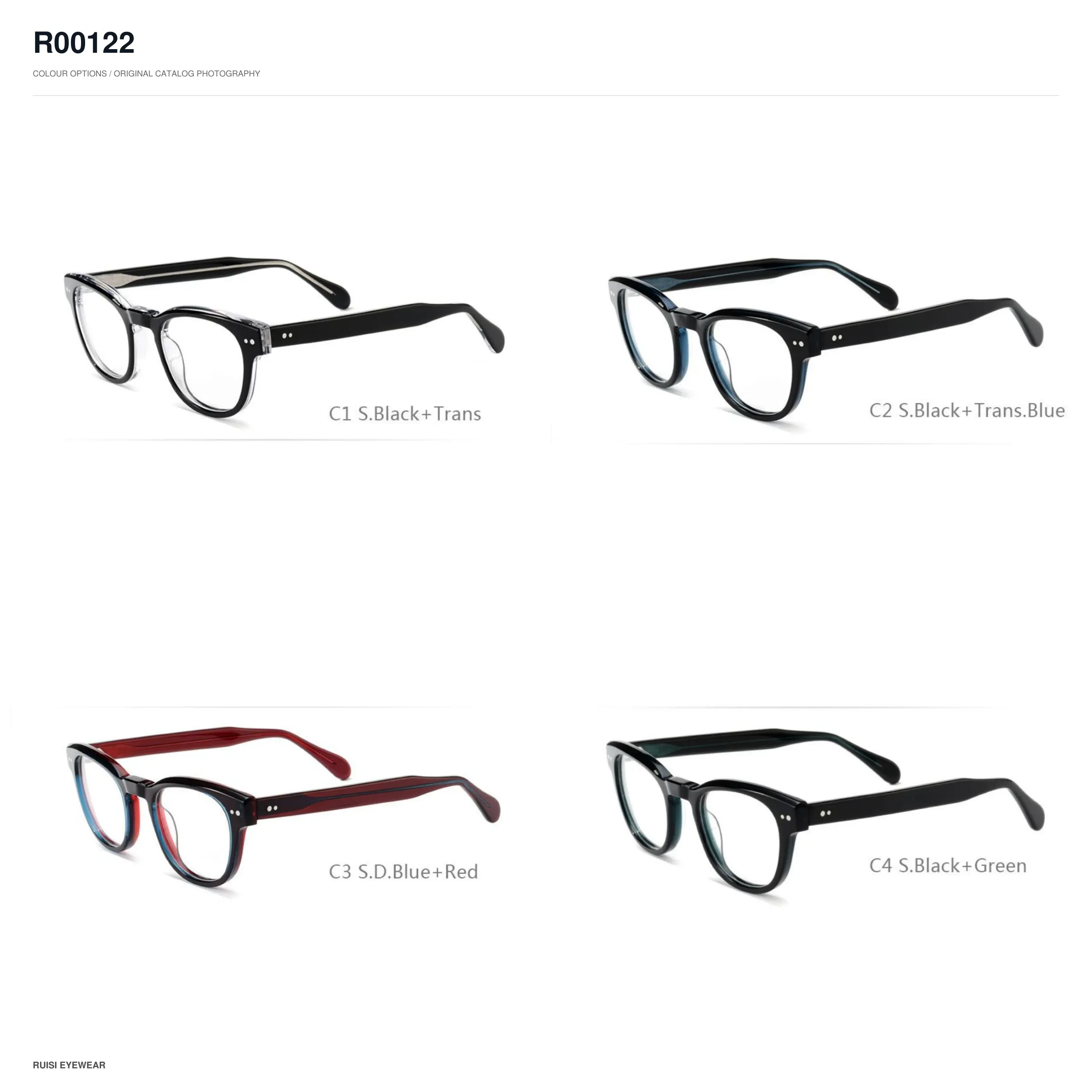R00122 Acetate Optical Frames