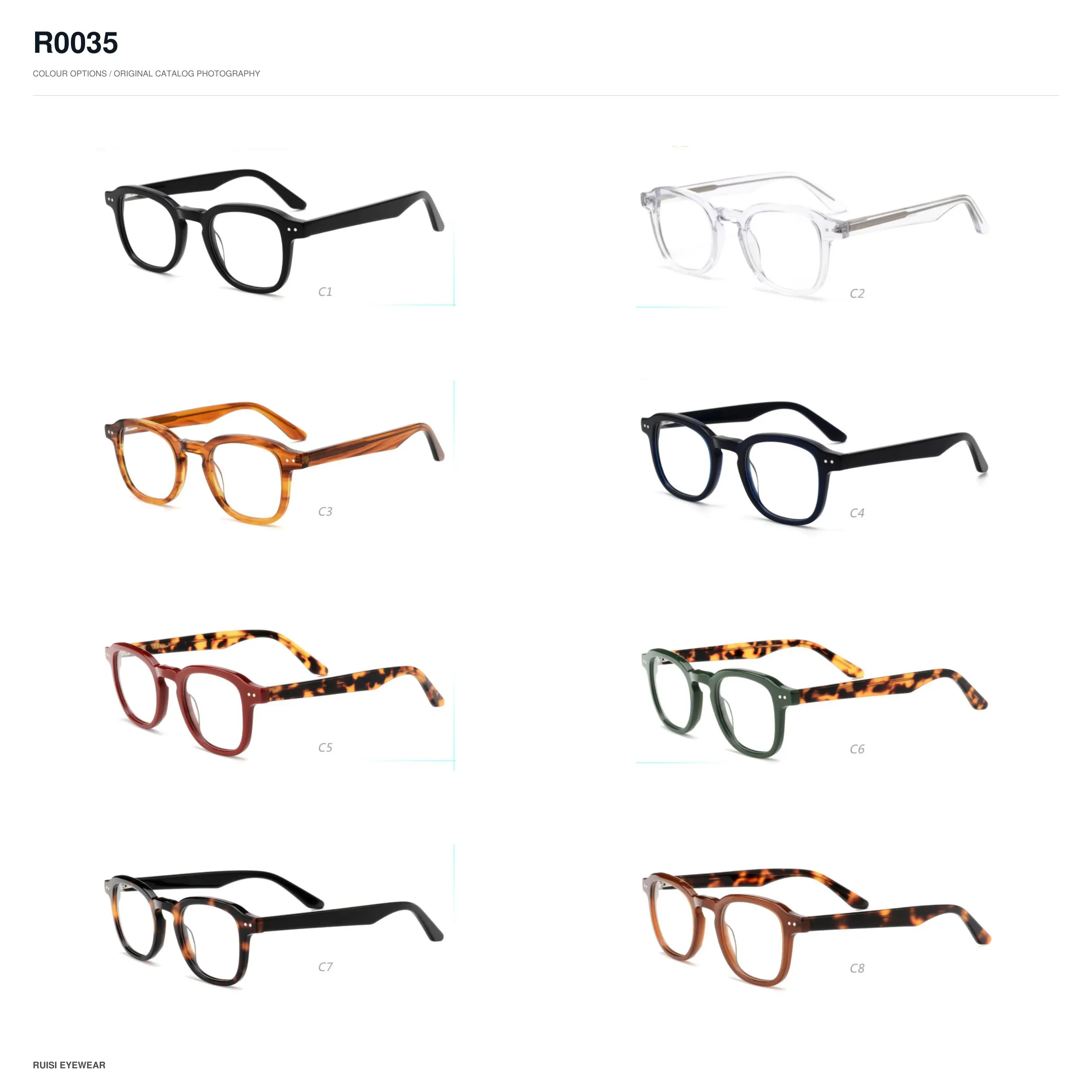 R0035 Acetate Optical Frames