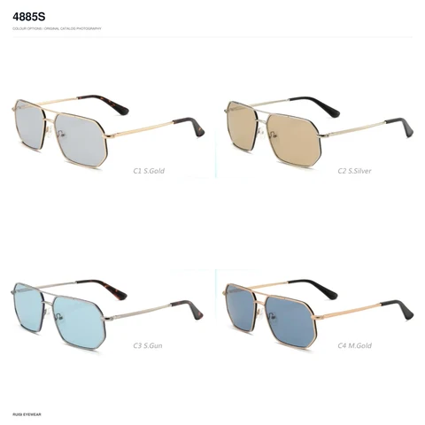 4885S Metal Sunglasses
