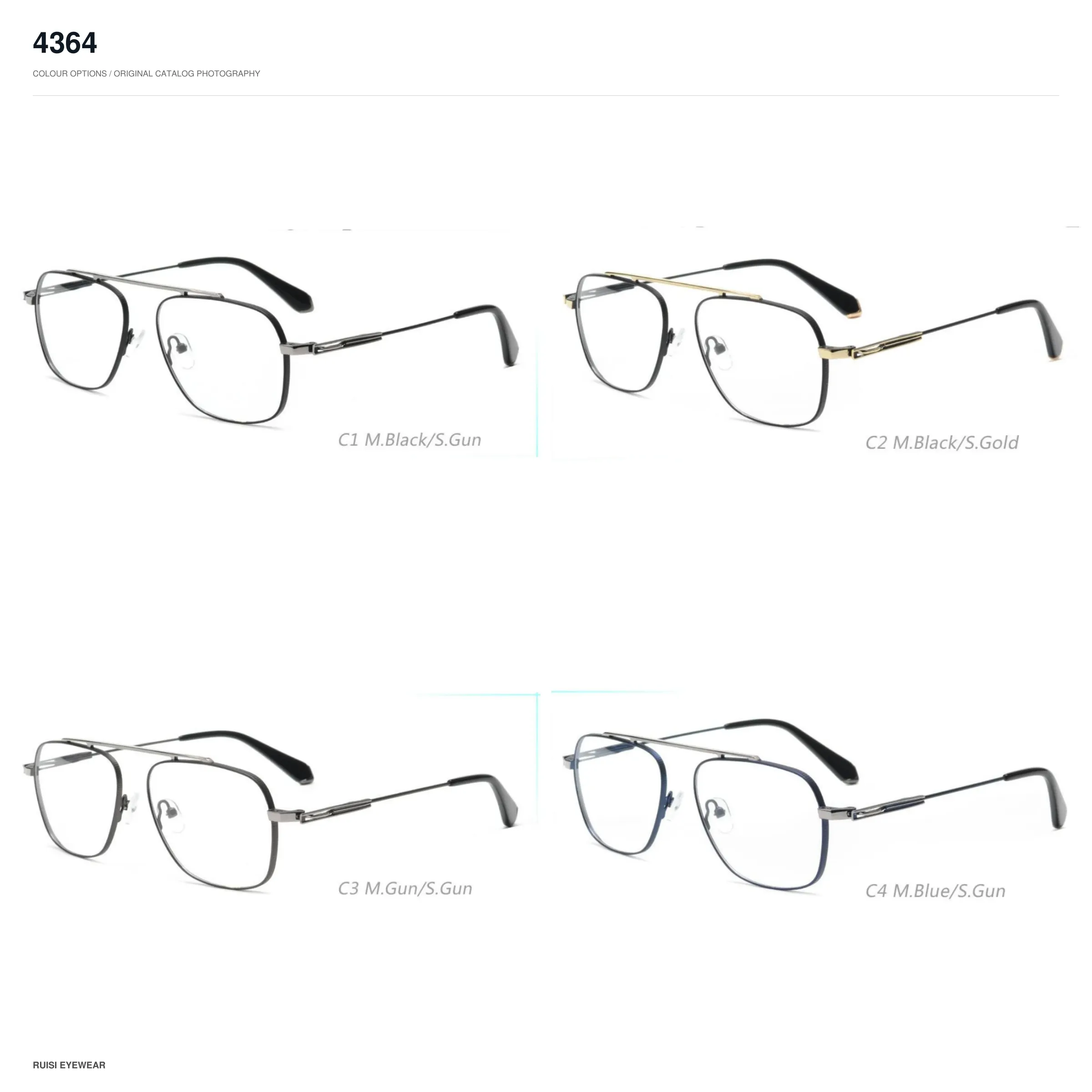 4364 Metal Optical Frames
