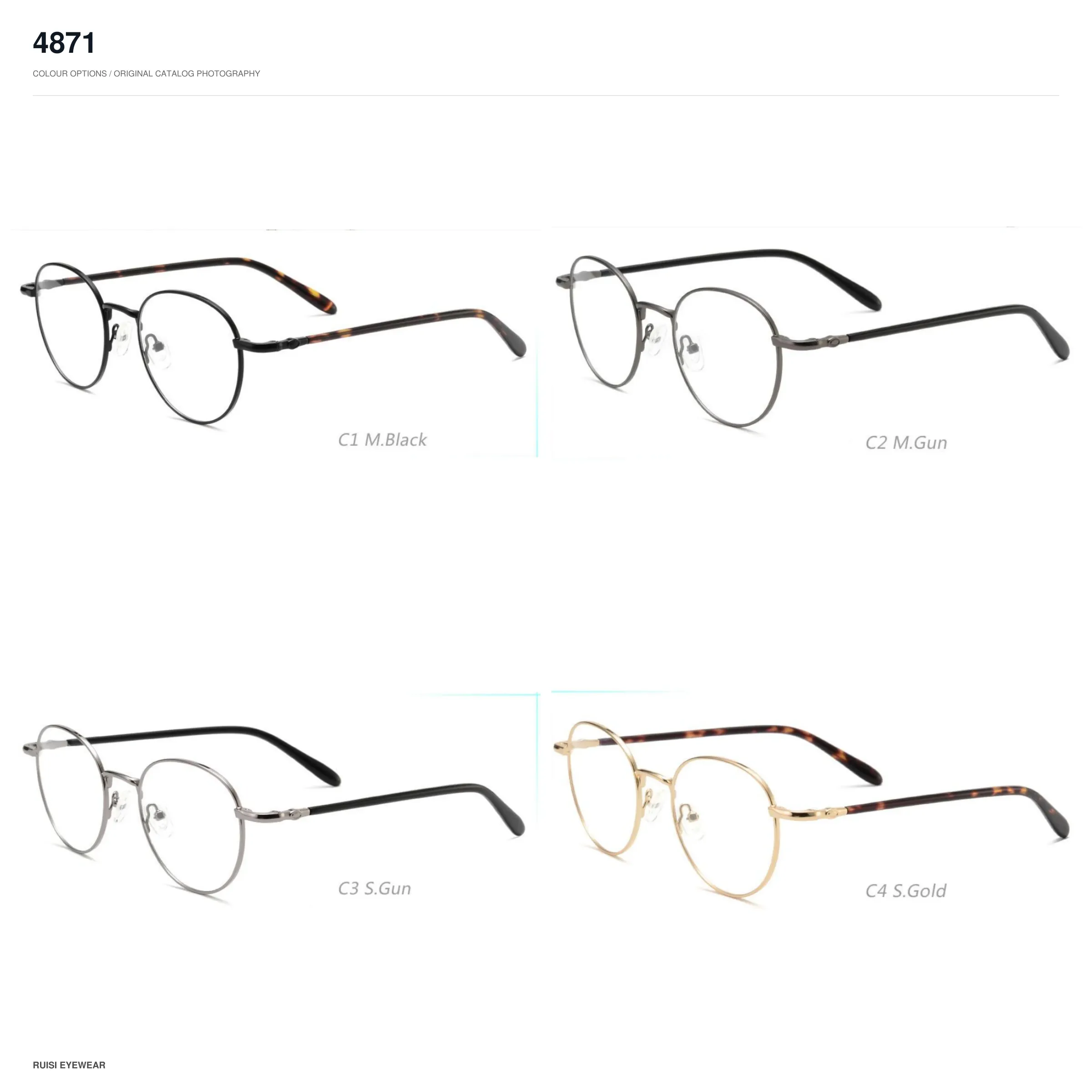 4871 Metal Optical Frames