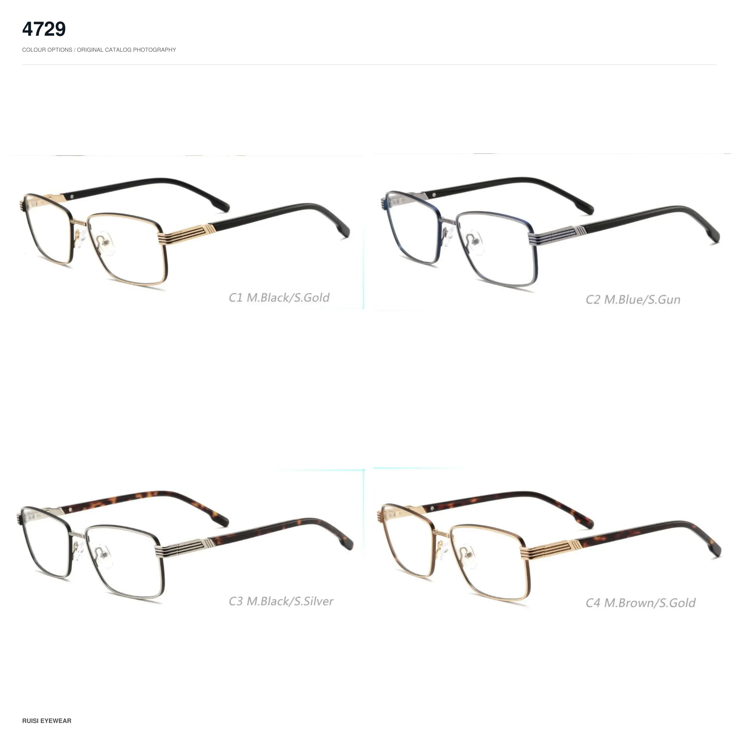 4729 Metal Optical Frames
