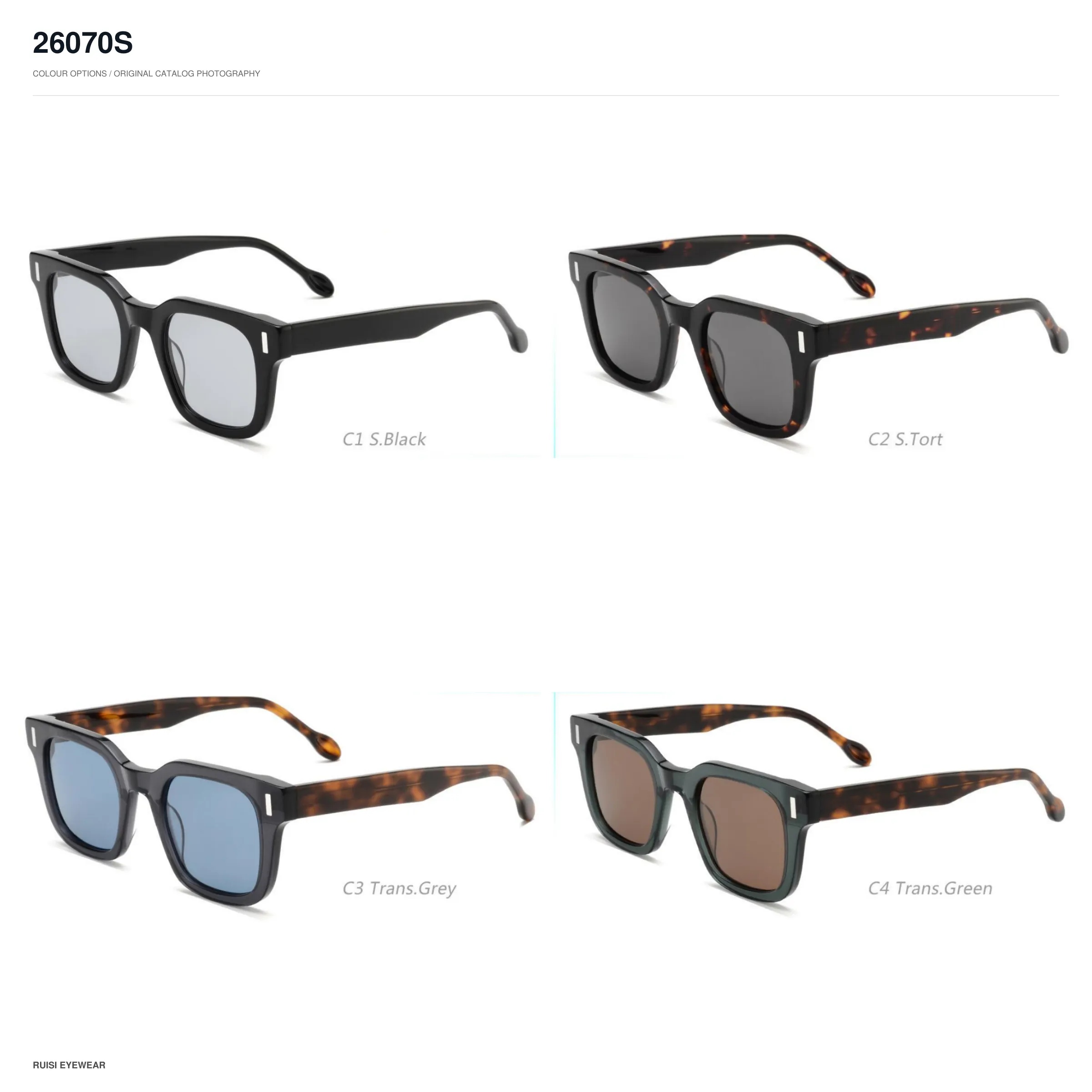 26070S Acetate Sunglasses