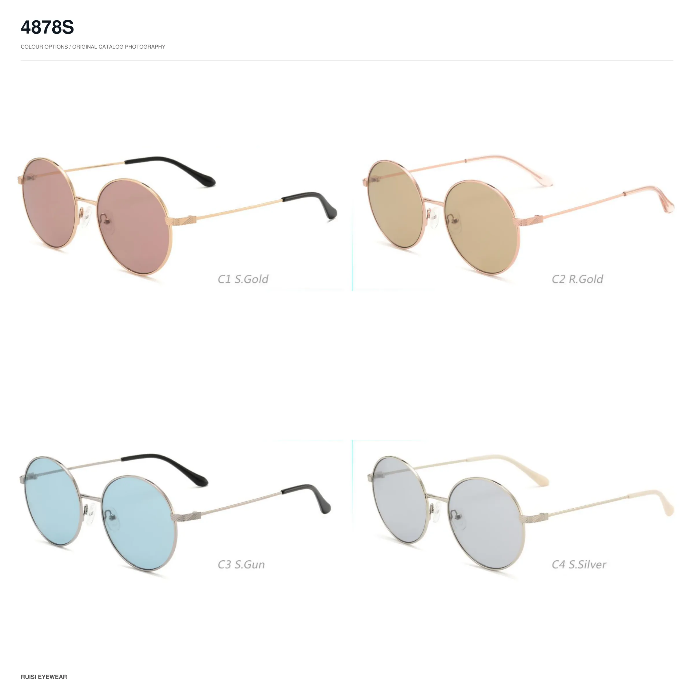 4878S Metal Sunglasses