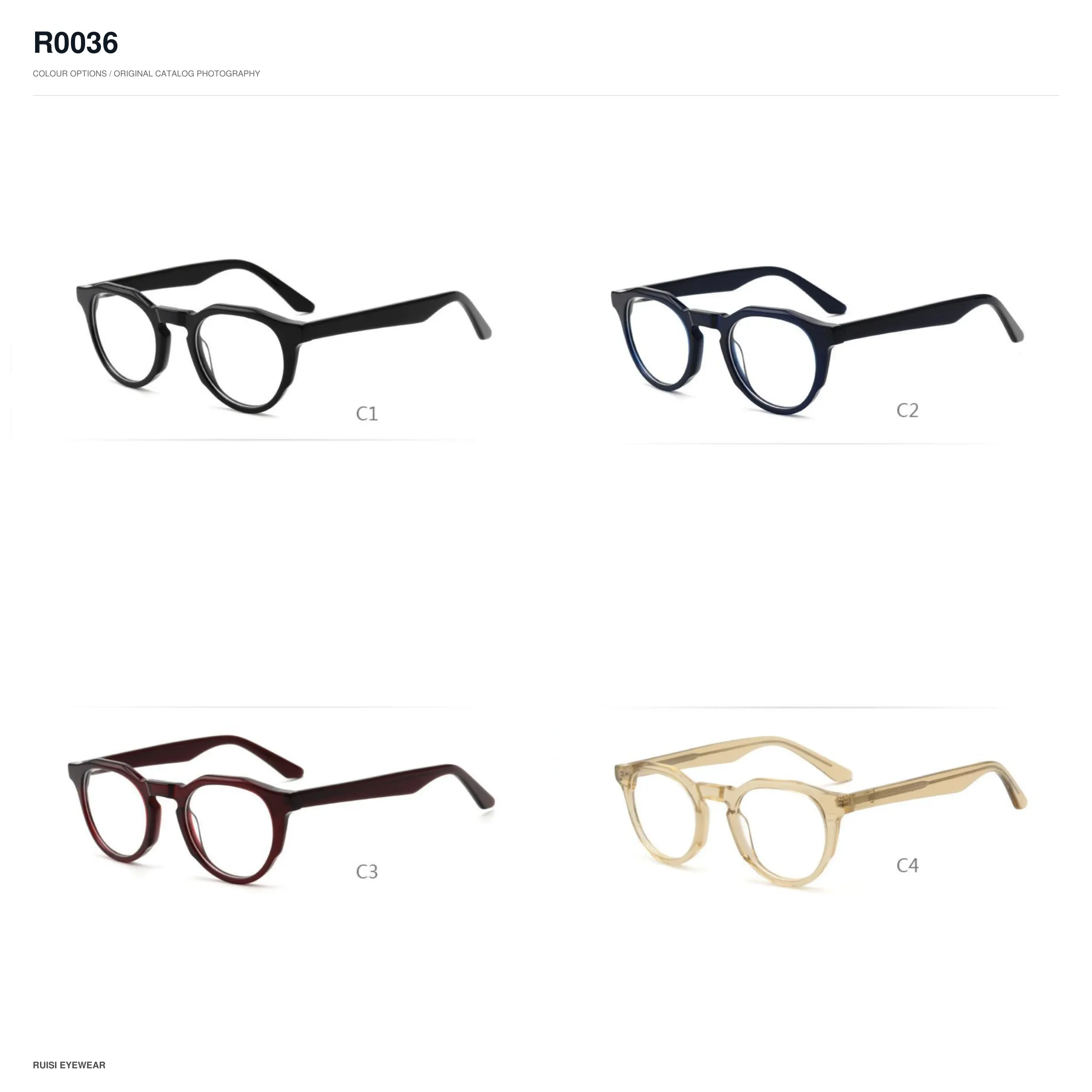 R0036 Acetate Optical Frames