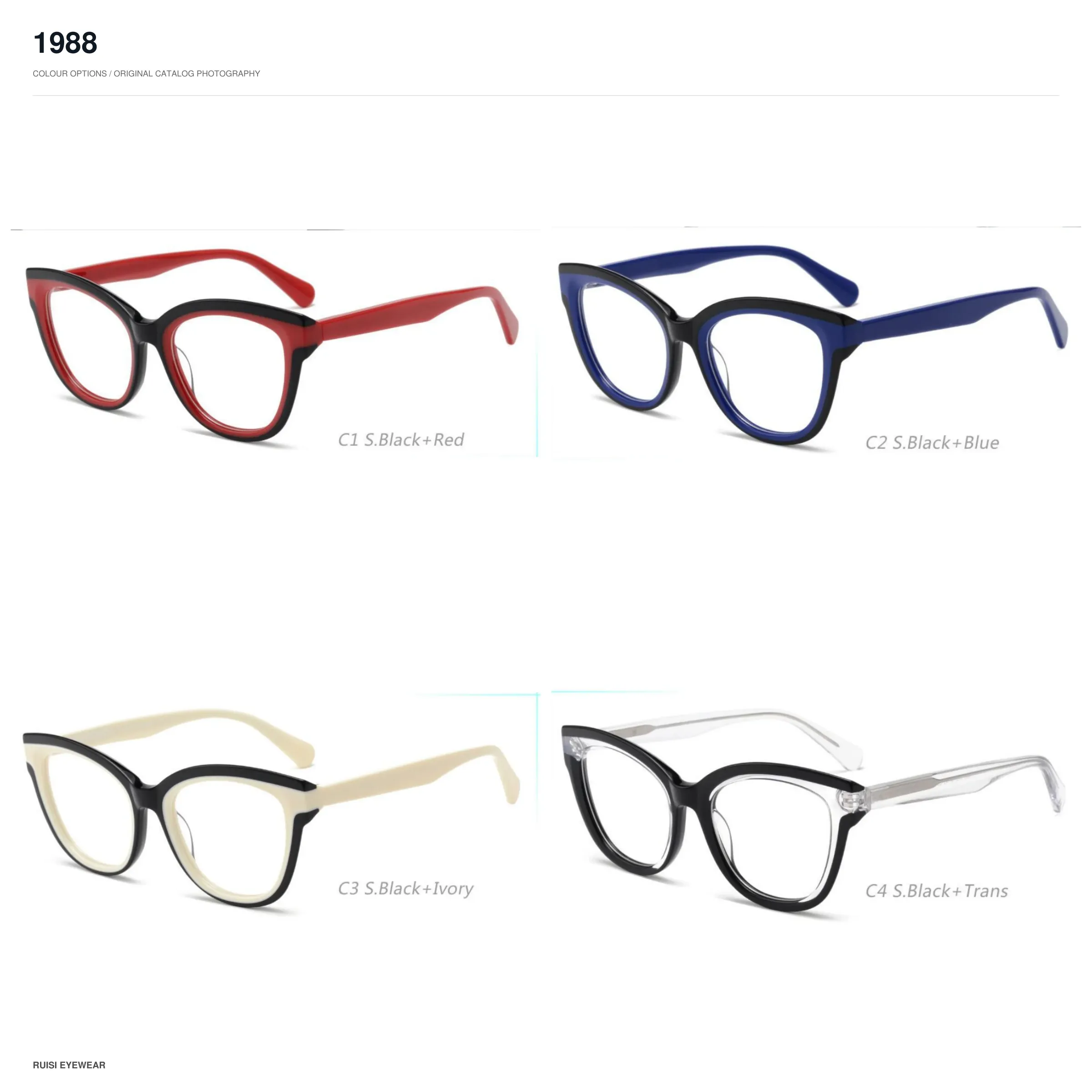 1988 Acetate Optical Frames