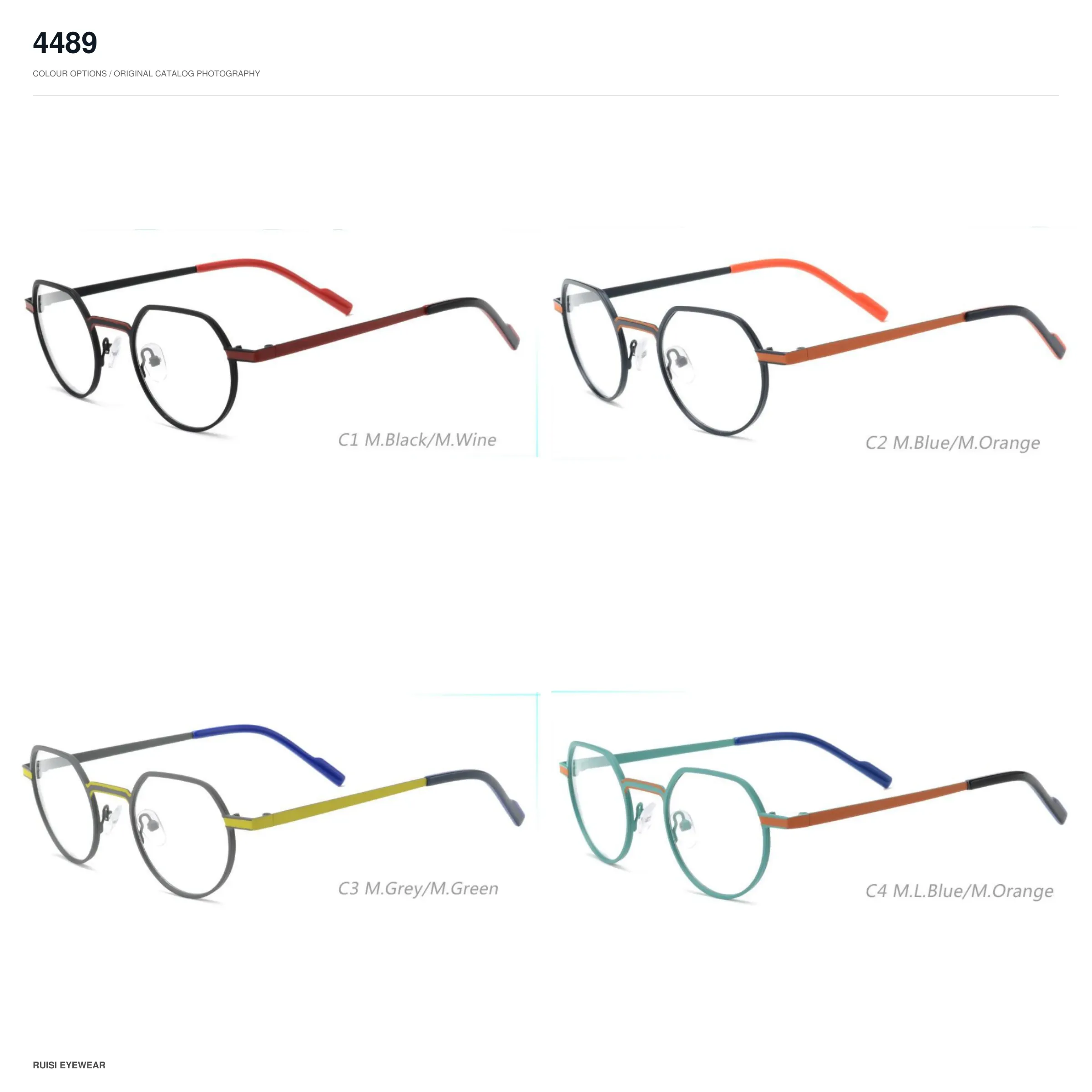 4489 Metal Optical Frames