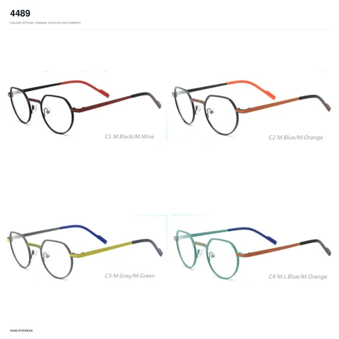 4489 Metal Optical Frames